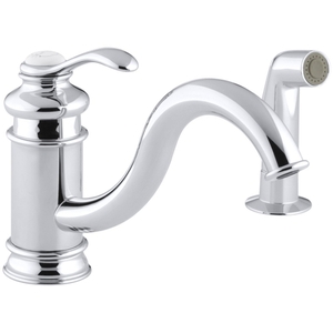 K12176-CP Fairfax Single Handle Kitchen Faucet - Polished Chrome K12176-CP Fairfax Single Handle Kitchen Faucet - Polished Chrome