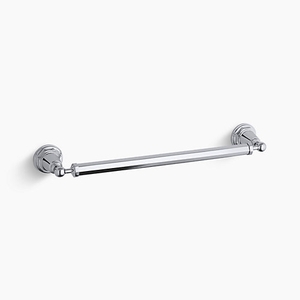 K13108-CP Pinstripe Towel Bar Bathroom Accessory - Polished Chrome K13108-CP Pinstripe Towel Bar Bathroom Accessory - Polished Chrome