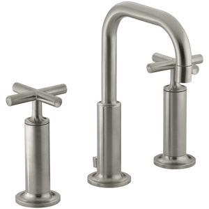 K14407-3-BN Purist 8'' Widespread Bathroom Faucet - Vibrant Brushed Nickel K14407-3-BN Purist 8'' Widespread Bathroom Faucet - Vibrant Brushed Nickel