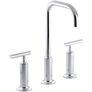 K14408-4-CP Purist 8'' Widespread Bathroom Faucet - Polished Chrome K14408-4-CP Purist 8'' Widespread Bathroom Faucet - Polished Chrome