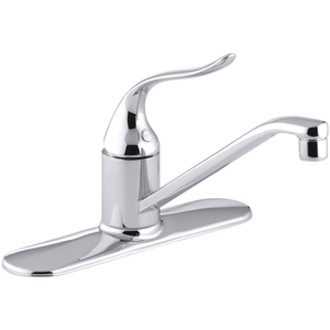 K15171-P-CP Coralais Single Handle Kitchen Faucet - Polished Chrome K15171-P-CP Coralais Single Handle Kitchen Faucet - Polished Chrome