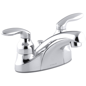 K15241-4-CP Coralais 4'' Centerset Bathroom Faucet - Polished Chrome K15241-4-CP Coralais 4'' Centerset Bathroom Faucet - Polished Chrome