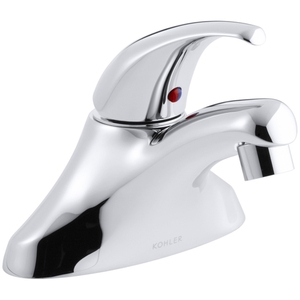 K15592-F-CP Coralais 4'' Centerset Bathroom Faucet - Polished Chrome K15592-F-CP Coralais 4'' Centerset Bathroom Faucet - Polished Chrome