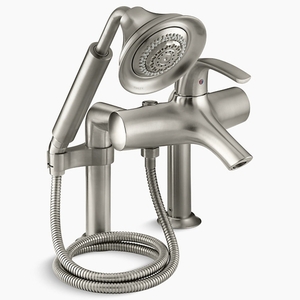 K18486-4-BN Symbol Deck Mount With Handshower Tub Faucet - Vibrant Brushed Nickel K18486-4-BN Symbol Deck Mount With Handshower Tub Faucet - Vibrant Brushed Nickel