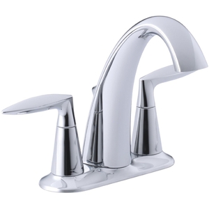K45100-4-CP Alteo 4'' Centerset Bathroom Faucet - Polished Chrome K45100-4-CP Alteo 4'' Centerset Bathroom Faucet - Polished Chrome