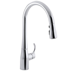 K596-CP Simplice Pull-Out Spray Kitchen Faucet - Polished Chrome K596-CP Simplice Pull-Out Spray Kitchen Faucet - Polished Chrome