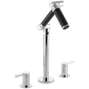 K6274-C12-CP Karbon 8'' Widespread Bathroom Faucet - Polished Chrome K6274-C12-CP Karbon 8'' Widespread Bathroom Faucet - Polished Chrome