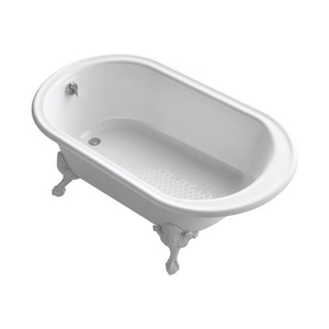 K710-W-0 Iron Works Historic 66" Soaking Tub - White K710-W-0 Iron Works Historic 66" Soaking Tub - White
