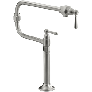 K7323-4-BS Hi Rise Pot Filler Kitchen Faucet - Brushed Stainless K7323-4-BS Hi Rise Pot Filler Kitchen Faucet - Brushed Stainless