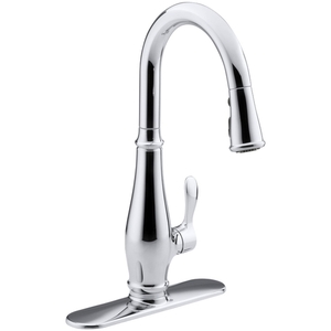 K780-CP Cruette Pull-Out Spray Kitchen Faucet - Polished Chrome K780-CP Cruette Pull-Out Spray Kitchen Faucet - Polished Chrome