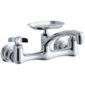 K7855-3-CP Clearwater Wall Mount Kitchen Faucet - Polished Chrome K7855-3-CP Clearwater Wall Mount Kitchen Faucet - Polished Chrome