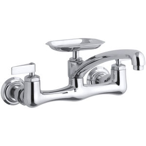 K7855-4-CP Clearwater Wall Mount Kitchen Faucet - Polished Chrome K7855-4-CP Clearwater Wall Mount Kitchen Faucet - Polished Chrome