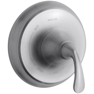 KT10277-4-G Forte Sculpted Non-Thermostatic Valve Trim Trim Kit - Brushed Chrome KT10277-4-G Forte Sculpted Non-Thermostatic Valve Trim Trim Kit - Brushed Chrome