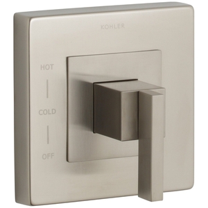 KT14671-4-BN Loure Non-Thermostatic Valve Trim Trim Kit - Vibrant Brushed Nickel KT14671-4-BN Loure Non-Thermostatic Valve Trim Trim Kit - Vibrant Brushed Nickel