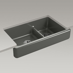 Apron Front Kitchen Sink 35-1/2 x 21-9/16 x 9-5/8 Apron Front Kitchen Sink 35-1/2 x 21-9/16 x 9-5/8