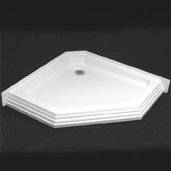 K9468-95 Memoirs Corner Shower Base - Ice Grey K9468-95 Memoirs Corner Shower Base - Ice Grey