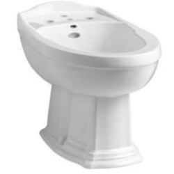 K4897-95 Portrait Vertical Spray Style Bidet - Ice Grey K4897-95 Portrait Vertical Spray Style Bidet - Ice Grey