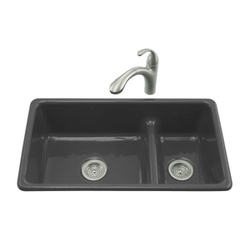 Double Bowl Kitchen Sink 33'' x 18-3/4'' x 9-5/8'' Double Bowl Kitchen Sink 33'' x 18-3/4'' x 9-5/8''