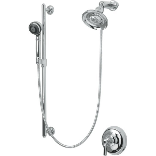K108284CP/K304 Bancroft Two Wall Diverter System Custom Shower System - Polished Chrome K108284CP/K304 Bancroft Two Wall Diverter System Custom Shower System - Polished Chrome