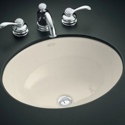 K2205-47 Caxton Undermount Style Bathroom Sink - Almond K2205-47 Caxton Undermount Style Bathroom Sink - Almond