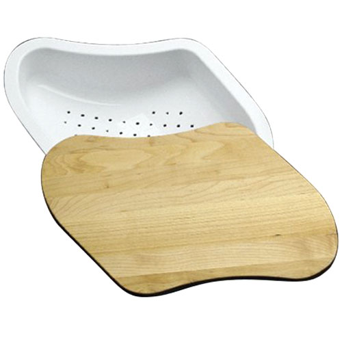 K3292-0 Cutting Board or Colander Kitchen Accessory - White K3292-0 Cutting Board or Colander Kitchen Accessory - White