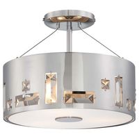 Semi Flush Mount 12-1/4" Width Semi Flush Mount 12-1/4" Width