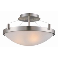 Semi Flush Mount 17-1/4" Width Semi Flush Mount 17-1/4" Width