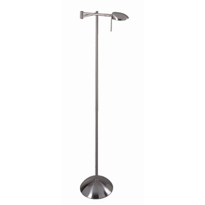 KP202084 Reading Room Floor Lamp - Brushed Nickel KP202084 Reading Room Floor Lamp - Brushed Nickel