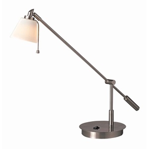 KP211-084 Classic Table Lamp - Brushed Nickel KP211-084 Classic Table Lamp - Brushed Nickel