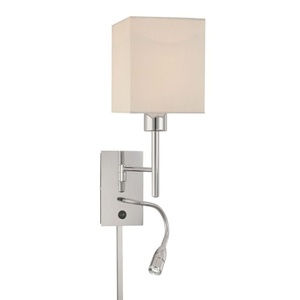 KP477077 Reading Room Swing Arm Lamp - Chrome KP477077 Reading Room Swing Arm Lamp - Chrome