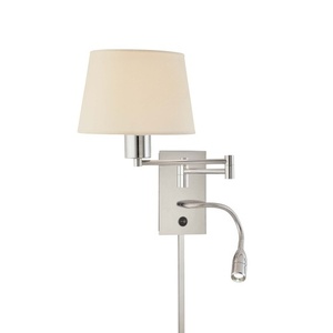 KP478077 Reading Room Swing Arm Lamp - Chrome KP478077 Reading Room Swing Arm Lamp - Chrome