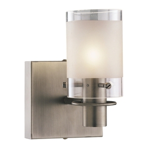 KP5001056 Bath Art 1 Bulb Wall Sconce - Antique Nickel KP5001056 Bath Art 1 Bulb Wall Sconce - Antique Nickel