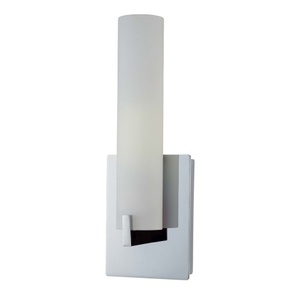 KP5040077PL Tube 1 Bulb Wall Sconce - Chrome KP5040077PL Tube 1 Bulb Wall Sconce - Chrome