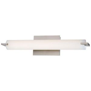 KP5044084L Tube 3 Bulb Bathroom Lighting - Brushed Nickel KP5044084L Tube 3 Bulb Bathroom Lighting - Brushed Nickel