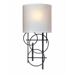 KP5131066 Scroll 1 Bulb Wall Sconce - Black KP5131066 Scroll 1 Bulb Wall Sconce - Black