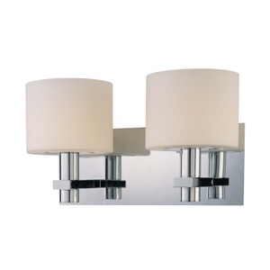 KP5192077 Stem 2 Bulb Bathroom Lighting - Chrome KP5192077 Stem 2 Bulb Bathroom Lighting - Chrome