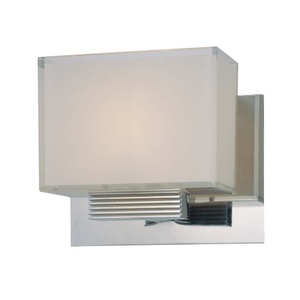 KP5211077 Cubism 1 Bulb Wall Sconce - Chrome KP5211077 Cubism 1 Bulb Wall Sconce - Chrome