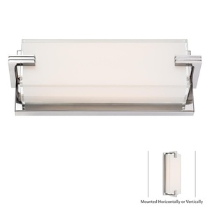 KP5219077L Cubism 2 Bulb Bathroom Lighting - Chrome KP5219077L Cubism 2 Bulb Bathroom Lighting - Chrome