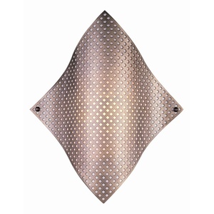 KP5770084 Grid 1 Bulb Wall Sconce - Brushed Nickel KP5770084 Grid 1 Bulb Wall Sconce - Brushed Nickel