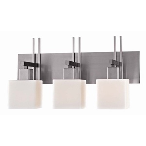KP5923603 Bath Art 3 Bulb Bathroom Lighting - Matte Nickel KP5923603 Bath Art 3 Bulb Bathroom Lighting - Matte Nickel