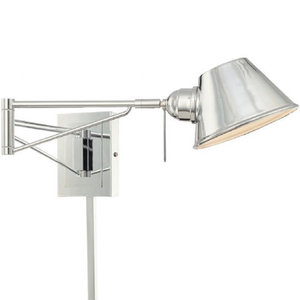 KP611077 Simple Swing Arm Lamp - Chrome KP611077 Simple Swing Arm Lamp - Chrome
