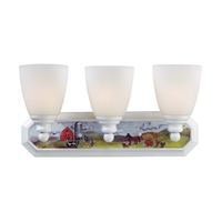 Bathroom Lighting (3 bulbs) 18" Width Bathroom Lighting (3 bulbs) 18" Width