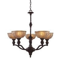 Mid Sized Chandelier 28" Width Mid Sized Chandelier 28" Width