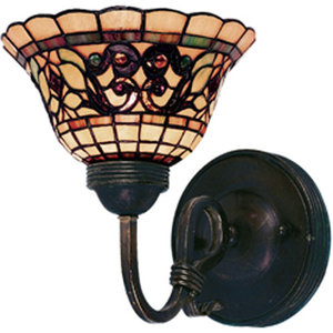 E361VA Buckingham 1 Bulb Wall Sconce - Vintage Antique E361VA Buckingham 1 Bulb Wall Sconce - Vintage Antique