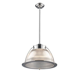 E600041 Halophane Down Light Pendant Light - Polished Chrome E600041 Halophane Down Light Pendant Light - Polished Chrome
