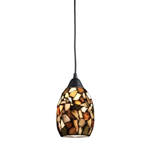 E600181 Trego Mini-Pendant Pendant Light - Dark Rust E600181 Trego Mini-Pendant Pendant Light - Dark Rust