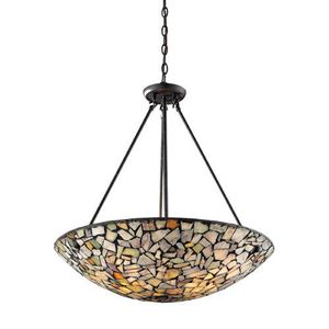 E600224 Trego Up Light Pendant Light - Dark Rust E600224 Trego Up Light Pendant Light - Dark Rust