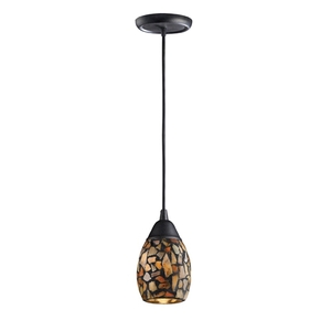E600381 Trego Mini-Pendant Pendant Light - Dark Rust E600381 Trego Mini-Pendant Pendant Light - Dark Rust