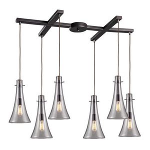 E600456 Linear Pendant Pendant Light - Oiled Bronze E600456 Linear Pendant Pendant Light - Oiled Bronze