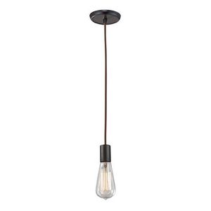 E600461 Menlow Park Mini-Pendant Pendant Light - Oiled Bronze E600461 Menlow Park Mini-Pendant Pendant Light - Oiled Bronze